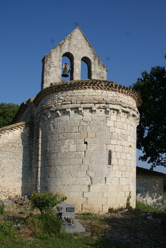 Sainte-Foy (commune de Blaymont), le chevet.