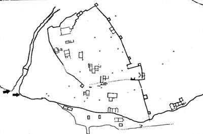 Aperlae, localisation du site 2 (Hohlfelder et al. 1998, 29).