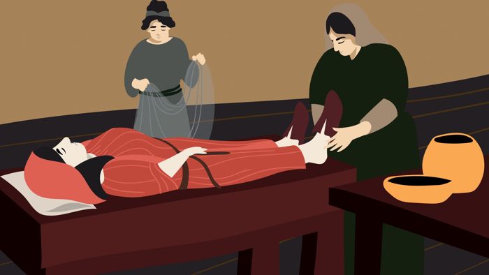 Reconstruction of a deceased person’s preparation