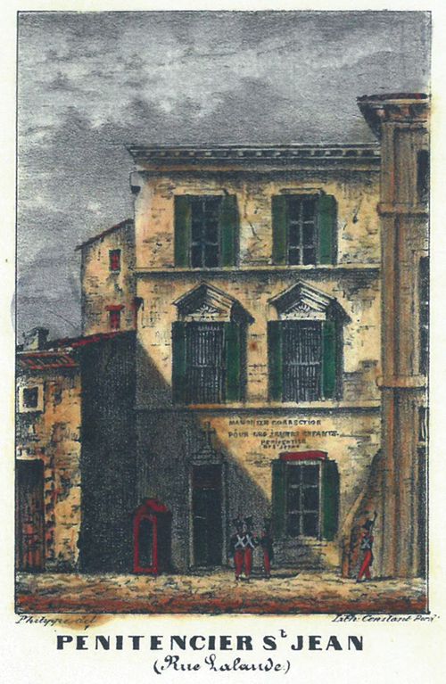 Fig. 7. Maison de correction pour jeunes enfants, Pénitencier Saint-Jean à Bordeaux rue Lalande (© Collection privée de Mme Lambert).
